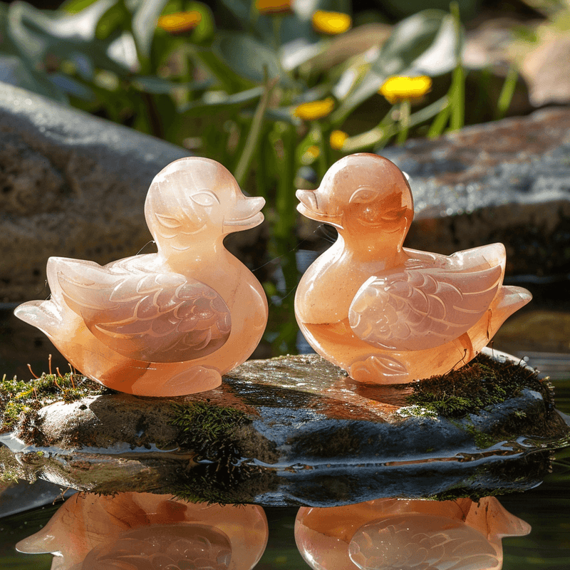 Mandarin Duck Set for Love & Harmony | Brahmatells - BrahmatellsStore