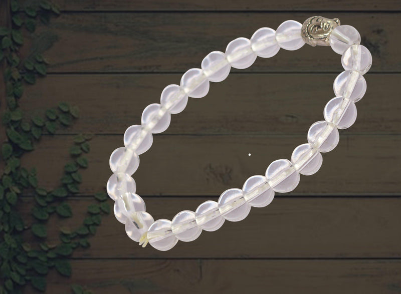 Master Healer Clear Quartz Bracelet | Brahmatells Astro Collection - BrahmatellsStore