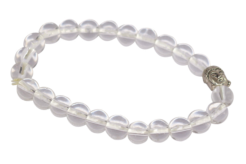 Master Healer Clear Quartz Bracelet | Brahmatells Astro Collection - BrahmatellsStore