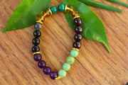 May Birthstone Bracelet - Emerald Elegance - Brahmatells - BrahmatellsStore