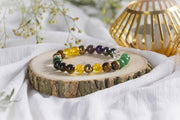 Money Magnet Bracelet | Pyrite, Citrine, Aventurine, Amethyst - BrahmatellsStore