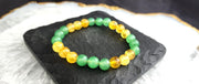 Money Magnet Citrine & Green Aventurine Bracelet | Wealth & Success - BrahmatellsStore