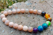 Moonstone Bracelet - Semi-Precious Stone for Elegance & Luck - BrahmatellsStore