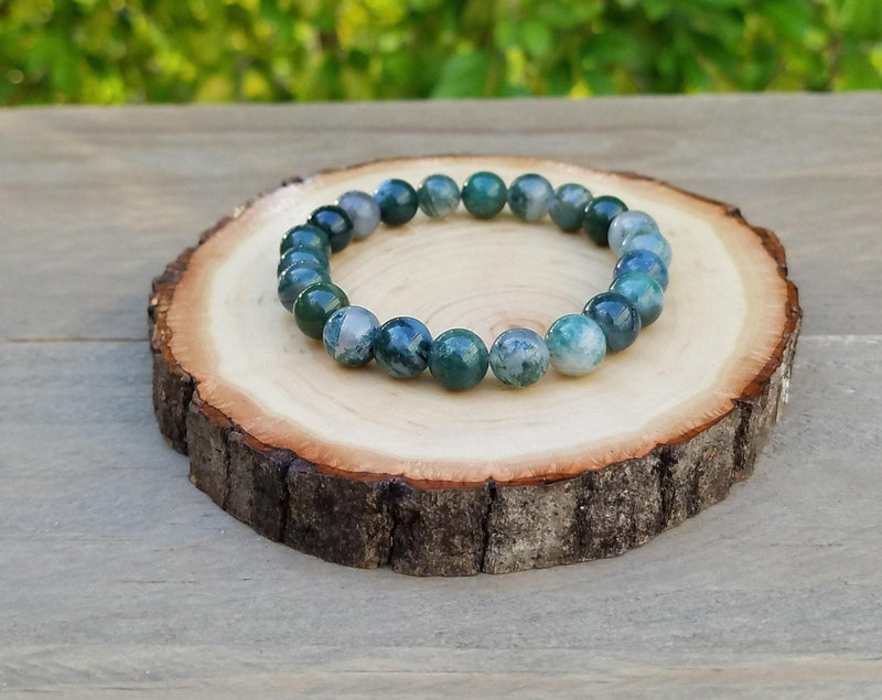 Moss Agate Bracelet - BrahmatellsStore