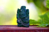 Moss Agate Ganesha Idol for Prosperity & Harmony | Brahmatells - BrahmatellsStore