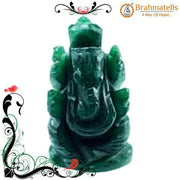 Moss Agate Ganesha Idol for Prosperity & Harmony | Brahmatells - BrahmatellsStore