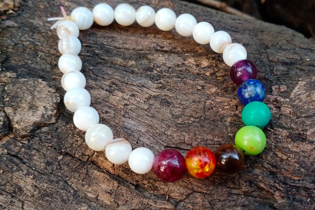 Mother of Pearl Calming Bracelet | Brahmatells - BrahmatellsStore