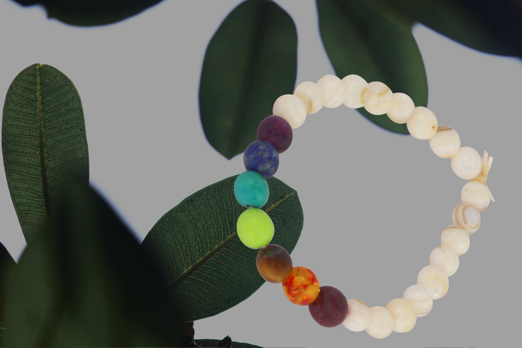 Mother of Pearl Calming Bracelet | Brahmatells - BrahmatellsStore