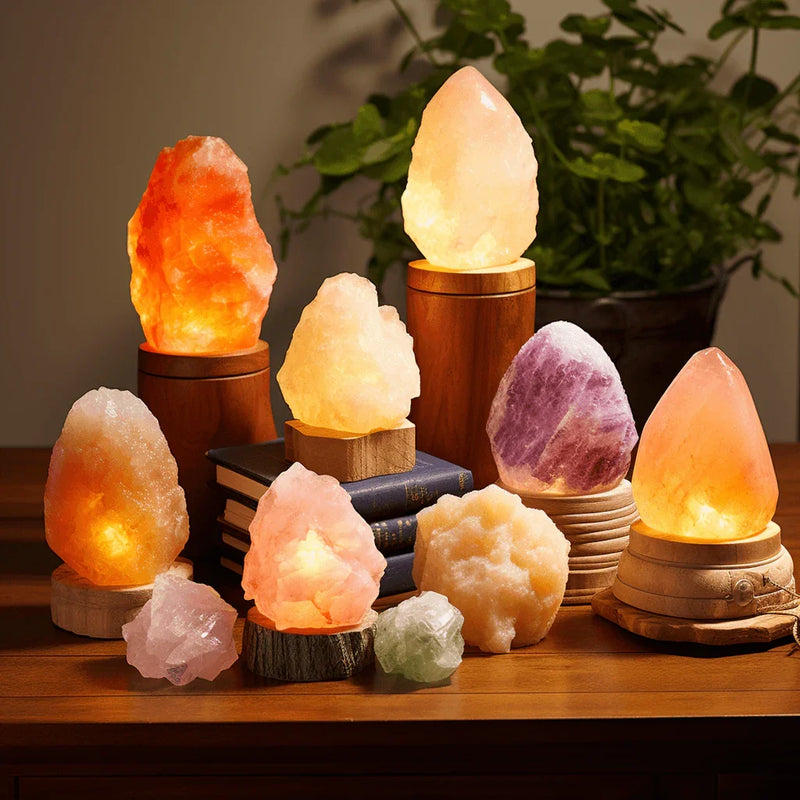 Multicolor Himalayan Salt Lamp for Vastu & Feng Shui Harmony | Brahmatells - BrahmatellsStore