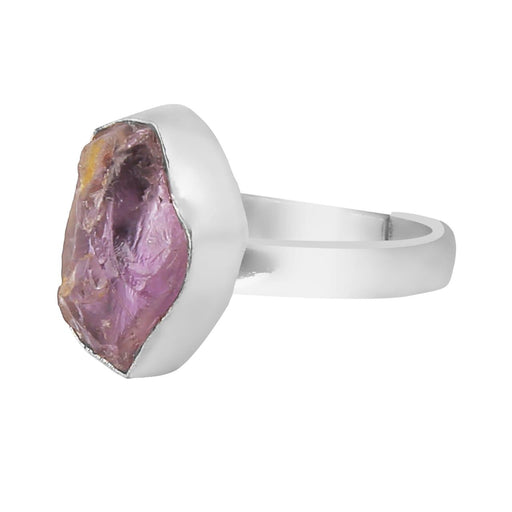 Natural Amethyst Adjustable Ring for Serenity | Brahmatells - BrahmatellsStore