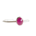 Natural Blush Ruby Manak Oval Ring - Brahmatells Astro Collection - BrahmatellsStore