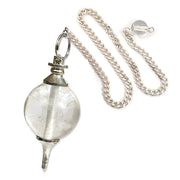 Natural Clear Quartz Pendulum for Dowsing & Meditation | Brahmatells - BrahmatellsStore