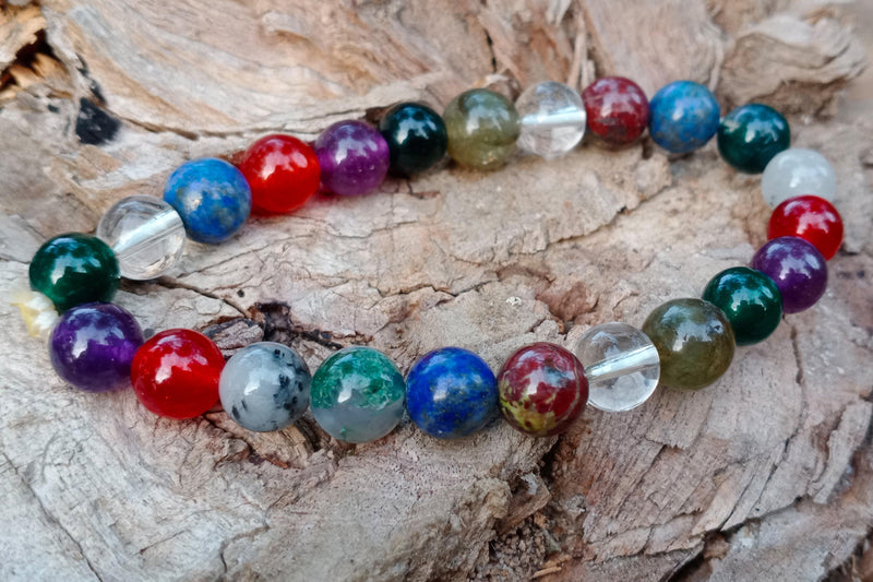 Natural Crystal Immunity Booster Bracelet for Holistic Health | Brahmatells - BrahmatellsStore