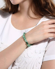 Natural Energized Aventurine Crystal Strand Bracelet - BrahmatellsStore