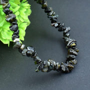 Natural Energized Moldavite Chip Bracelet - BrahmatellsStore