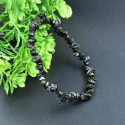 Natural Energized Moldavite Chip Bracelet - BrahmatellsStore