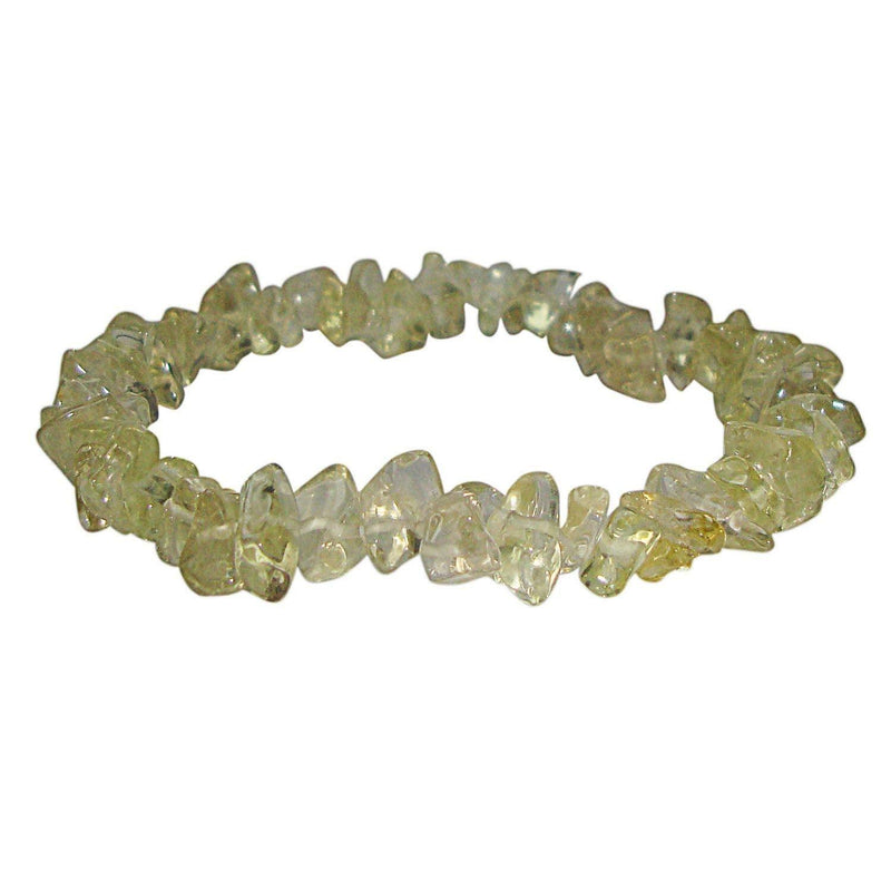 Natural Lemon Quartz Chips Bracelet - BrahmatellsStore