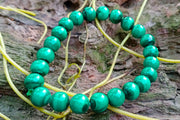 Natural Malachite Bracelet for Protection & Wellness | Brahmatells - BrahmatellsStore