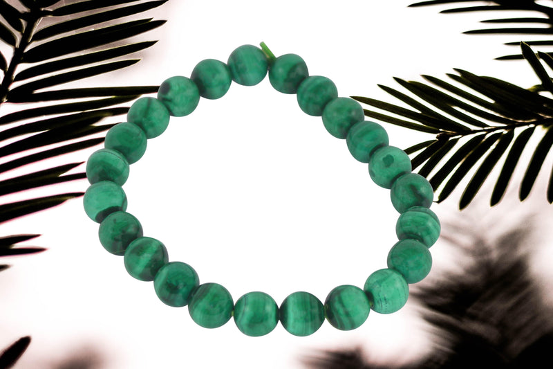 Natural Malachite Bracelet for Protection & Wellness | Brahmatells - BrahmatellsStore