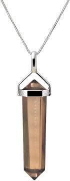 Natural Stone Healing Agate Crystal Gemstone Positive Energy stone Double Point Pendant - BrahmatellsStore