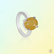Natural Yellow Sapphire Ring - Jupiter's Harmony | Brahmatells - BrahmatellsStore