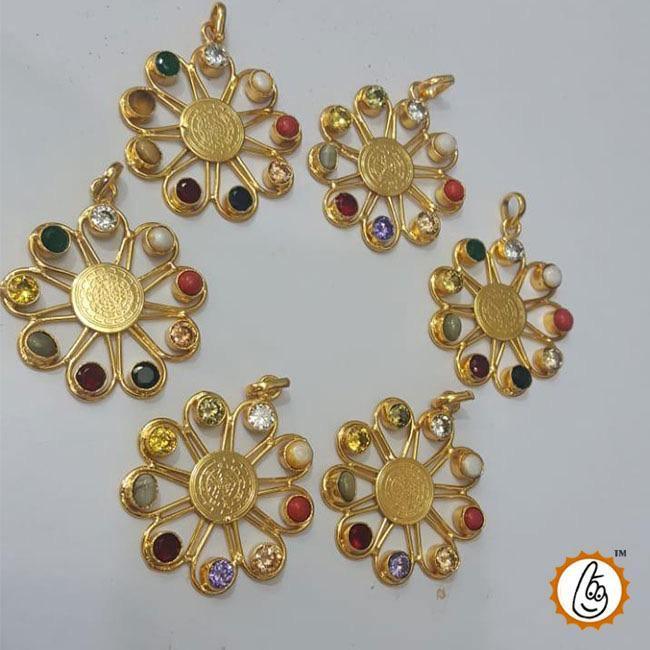 Navratna Pendant - BrahmatellsStore