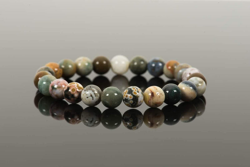 Ocean Jasper Bracelet – Elevate Your Spirit with Joyful Energy - BrahmatellsStore