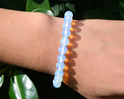 Opalite Stretchy Bracelet | Handmade Gemstone Accessory - BrahmatellsStore