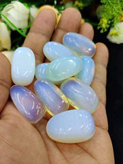 Opalite Tumble Stone for Spiritual Communication | Brahmatells - BrahmatellsStore