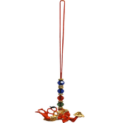 Orange Flying Parvat Hanuman Door Hanging - BrahmatellsStore
