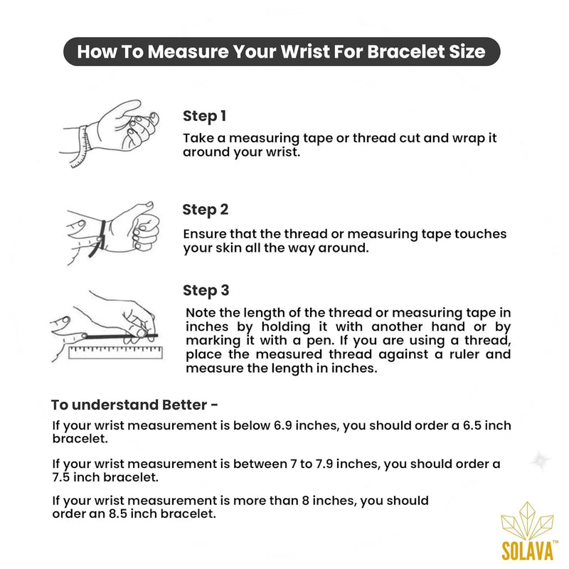 Original Success Bracelet - Certified Success Crystal Bracelet for Growth, Money, Wealth, Abundance, Prosperity, Good Luck and Chakra Healing - 8 MM Beads - BrahmatellsStore