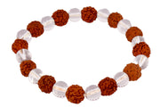 Panchmukhi Rudraksha Bracelet - Attain Mindfulness & Peace | Brahmatells - BrahmatellsStore