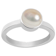 Pearl Cream Rose-Light Ring - Lunar Elegance | Brahmatells - BrahmatellsStore