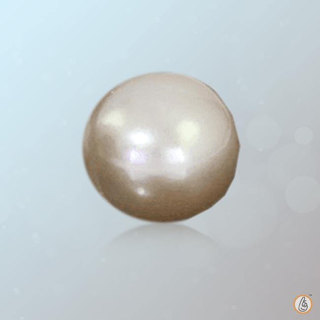 Pearl Cream Rose | Moti Stone for Moon Planet | Brahmatells - BrahmatellsStore