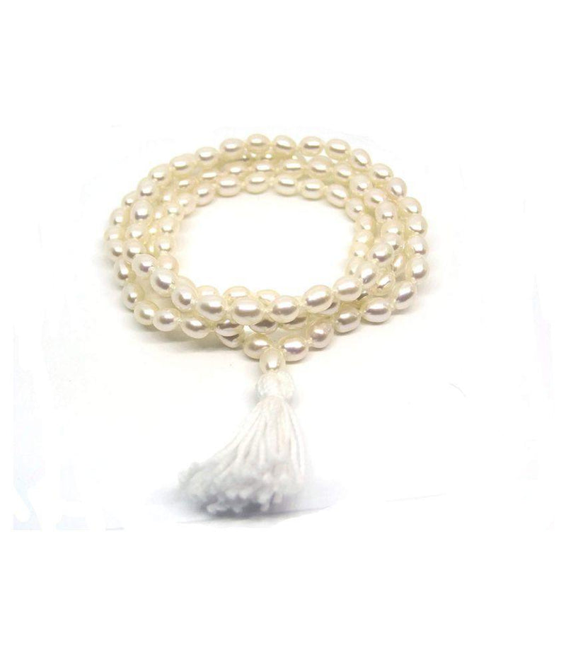 Pearl Japa Mala for Moon Harmony | Brahmatells - BrahmatellsStore