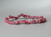 Pink Tourmaline Chip Bracelet - BrahmatellsStore
