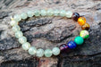 Prehnite Bracelet for Heart Healing & Spiritual Balance | Brahmatells - BrahmatellsStore