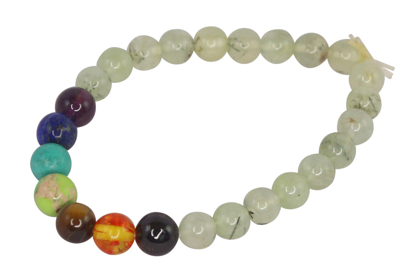 Prehnite Bracelet for Heart Healing & Spiritual Balance | Brahmatells - BrahmatellsStore