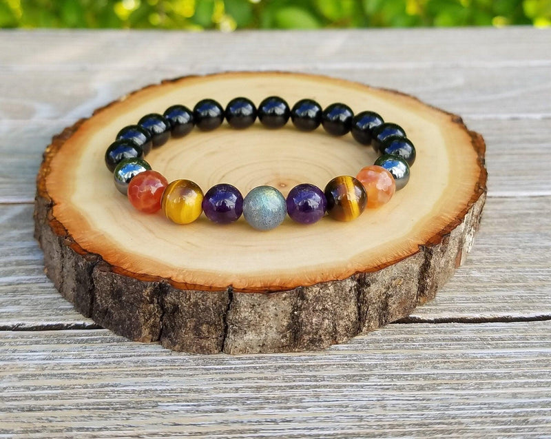 Protection Bracelet for Aura, Empath & Psychic Protection | Brahmatells - BrahmatellsStore