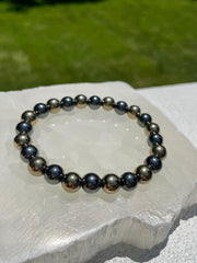 Pyrite and Hematite Bracelet - BrahmatellsStore