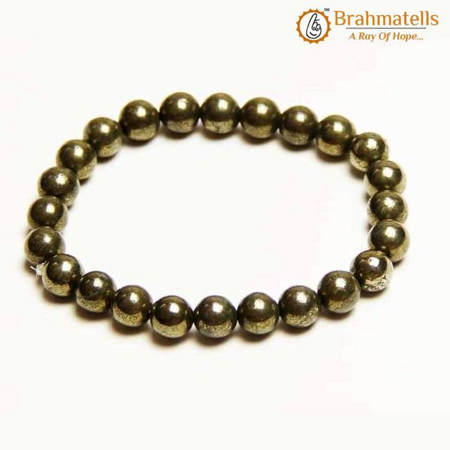 Pyrite Bracelet - Money Magnet & Protection Crystal - BrahmatellsStore