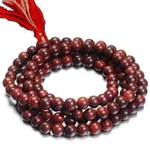 Red Chandan Japa Mala for Spiritual Upliftment | Brahmatells - BrahmatellsStore