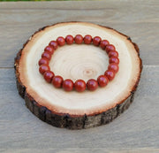 Red Jasper Bracelet: Embrace Earth's Warmth | Brahmatells - BrahmatellsStore