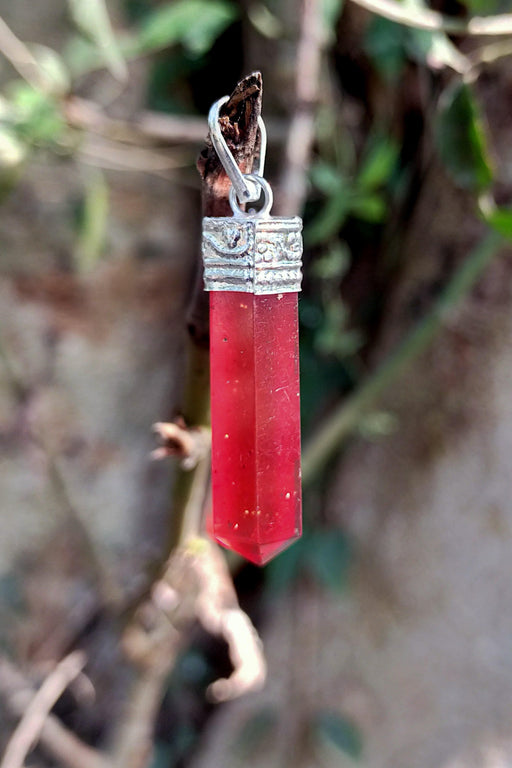 Red Jasper Pendant by Brahmatells - Balance and Clarity - BrahmatellsStore