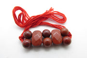 Red Jasper Rakhi: Emotional Balance & Protection | Brahmatells - BrahmatellsStore