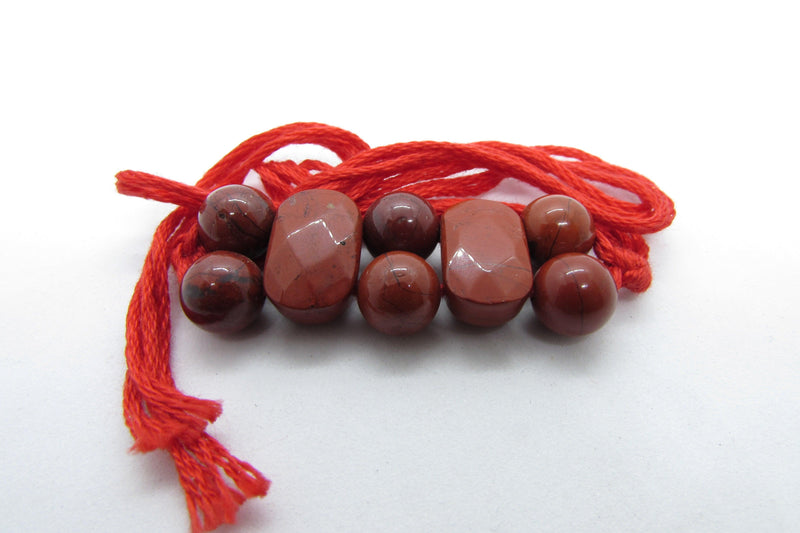 Red Jasper Rakhi: Emotional Balance & Protection | Brahmatells - BrahmatellsStore