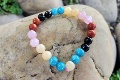 Relax with Brahmatells Calming Crystals Bracelet - BrahmatellsStore