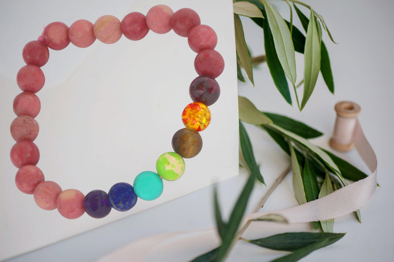 Rhodochrosite Bracelet - BrahmatellsStore