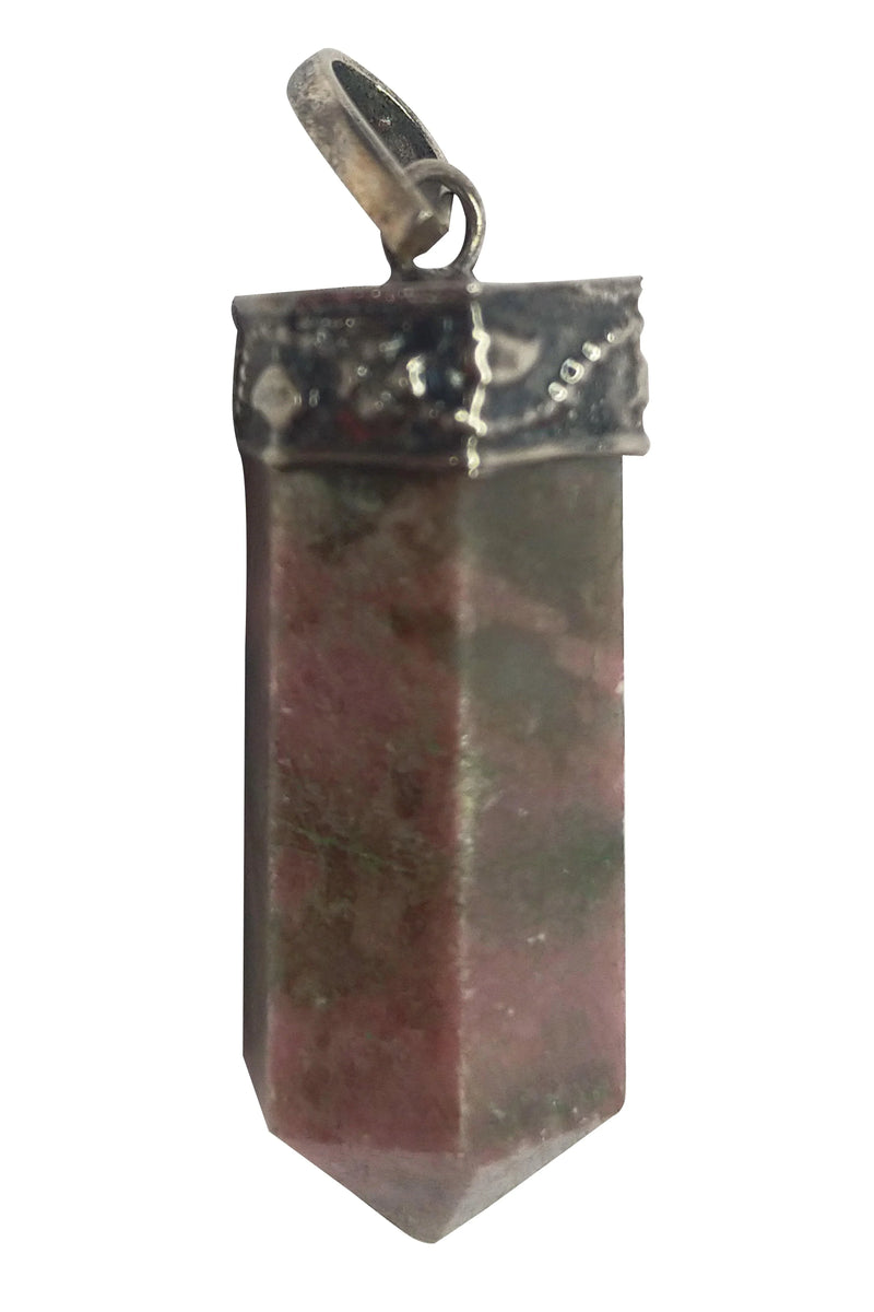 Rhodochrosite Pendant - Love and Energy Harmonizer | Brahmatells - BrahmatellsStore