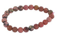 Rhodonite Beads Bracelet | Heart Chakra Healing - BrahmatellsStore